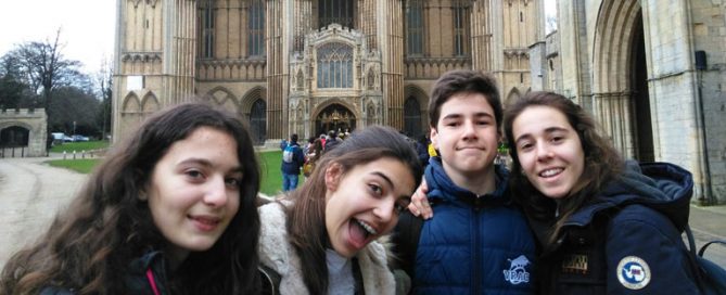 Viaje a Inglaterra de los alumnos de ESO del Colegio Concertado Rafaela María de Valladolid