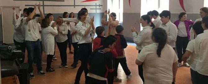 Danza e inclusión en el colegio Rafaela María de Valladolid