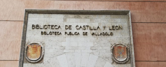 Visita a la biblioteca de Castilla y León de alumnos de ESO del colegio