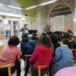 Visita a la biblioteca de Castilla y León de 2º ESO del colegio Rafaela María del centro de Valladolid