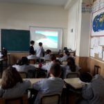 Los alumnos y alumnas de 3º de primaria del Colegio Rafaela María estudian los paisajes de España.