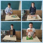 Los alumnos de 3º del Colegio Rafaela María han construído máquinas con materiales reutilizados.