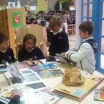 Los alumnos y alumnas de 3º de primaria del Colegio Rafaela María visitan la Biblioteca de Castilla y León.