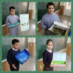 Los alumnos de 4º de primaria del Colegio Rafaela María de Valladolid hacen maquetas para explicar los diferentes ecosistemas del mundo.
