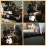 Los alumnos y alumnas de sexto de primaria del Colegio Rafaela María visitan el Archivo de Valladolid.