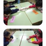 Los alumnos de segundo de primaria del Colegio Rafaela María de Valladolid juegan al bingo para trabajar los campos semánticos.