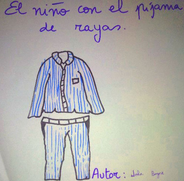 El niño con el pijama de rayas. – Rafaela María – Valladolid