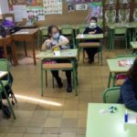 Los alumnos y alumnas de 1º de primaria del Colegio Rafaela María de Valladolid trabajan las decenas.