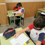 Los alumnos y alumnas de 5º de primaria del Colegio Rafaela María de Valladolid aprenden fracciones jugando.