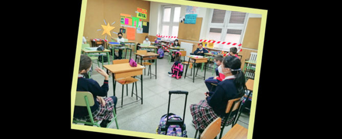 Los alumnos y alumnas de 5º de primaria del Colegio Rafaela María de Valladolid escriben historias de manera cooperativa trabajando distintas emociones.