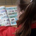Los alumnos y alumnas de 3º de primaria del Colegio Rafaela María han trabajado y se han divertido leyendo tebeos.