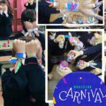 carnaval en primaria en el colegio concertado Rafaela María del centro de Valladolid