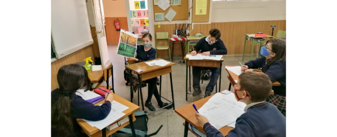 Los alumnos y alumnas de 5º de primaria del Colegio Rafaela María de Valladolid son expertos en ecosistemas.