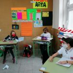 Los alumnos y alumnas de 5º de primaria del Colegio Rafaela María de Valladolid repasan Naturales jugando.