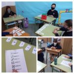 Los alumnos y alumnas de 5º de primaria del Colegio Rafaela María de Valladolid repasan múltiplos y divisores jugando.