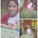 Los alumnos y alumnas de primero de primaria del Colegio Rafaela María aprenden y se divierten con Peque-retos.