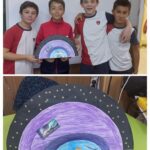 Los alumnos y alumnas de sexto de primaria trabajan contenidos relativos al Unverso y la Tierra.