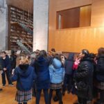 Los alumnos y alumnas de cuarto de primaria del colegio Rafaela María de Valladolid visitan el Ayuntamiento de Valladolid.