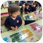 Los alumnos y alumnas de segundo de primaria del Colegio Rafaela María de Valladolid trabajan la comprensión lectora y la lógica en este Peque-Reto.