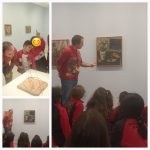Los niños y niñas de segundo de primaria del Colegio Rafaela María de Valladolid visitan el Museo Patio Herreriano.