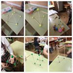 Los alumnos y alumnas de segundo de primaria del Colegio Rafaela María de Valladolid trabajan con cuerpos geométricos.