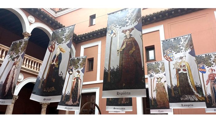 Los alumnos y alumnas de quinto del primaria del Colegio Rafaela María han visita el Museo de Valladolid y han realizado la actividad "Una ciudad medieval".