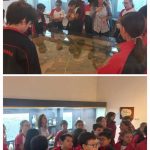 Los alumnos y alumnas de quinto del primaria del Colegio Rafaela María han visita el Museo de Valladolid y han realizado la actividad "Una ciudad medieval".