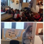 Los alumnos y alumnas de quinto del primaria del Colegio Rafaela María han visita el Museo de Valladolid y han realizado la actividad "Una ciudad medieval".