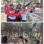 Los alumnos de segundo a sexto de primaria y los de primero de educación secundaria obligatoria disfrutamos de una jornada estupenda en el Campamento Cervantes.